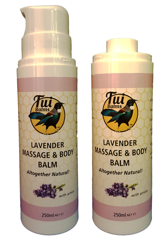 Tui Massage and Body Balm Lavender 250mL - pump
