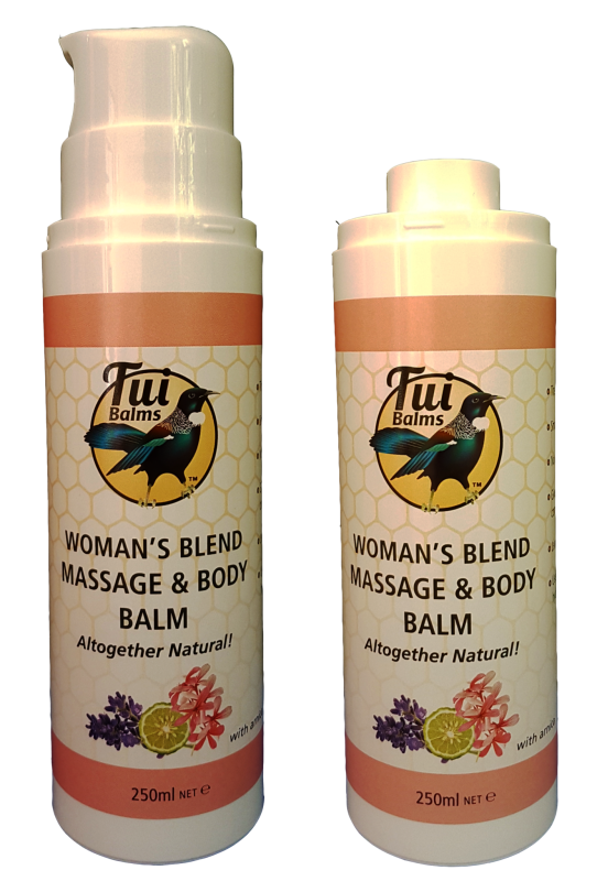 Tui Massage Body Balm - Womans's Blend 250mL - pump