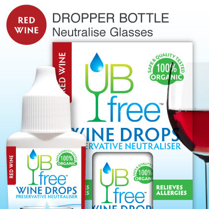 ub free red wine drops