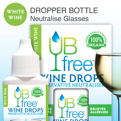 ub free white wine drops