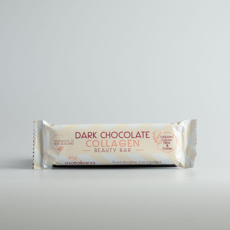 Matakana - Collagen Dark Chocolate Beauty Bar 45g