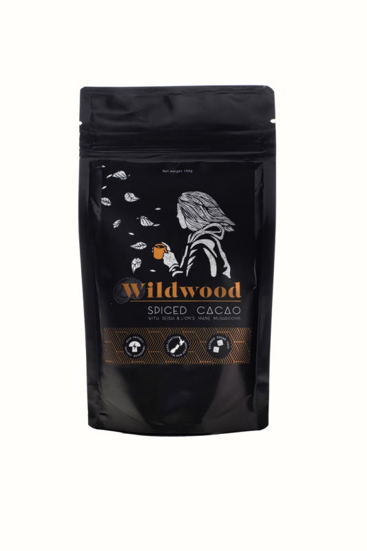 Wild Wood Spiced Cacao with Reishi and Lions Mane 100g